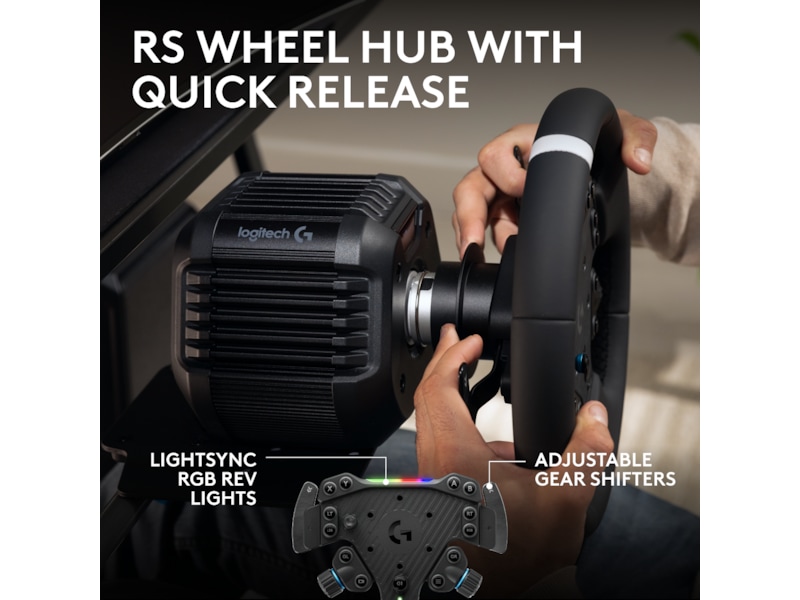 Logitech G RS50 Playstation/PC Ratt & pedaler