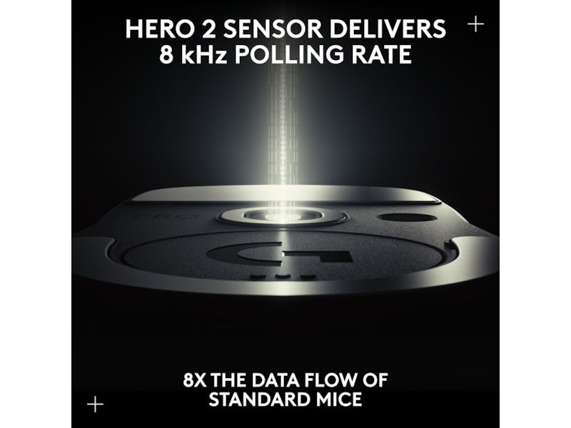 Logitech Pro X Superlight 2c Trådløs Gamingmus (hvit) Gamingmus