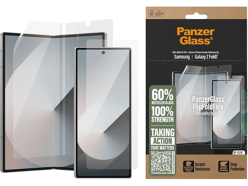 PanzerGlass Galaxy Z Fold7 skjermbeskytter Skjermbeskyttelse