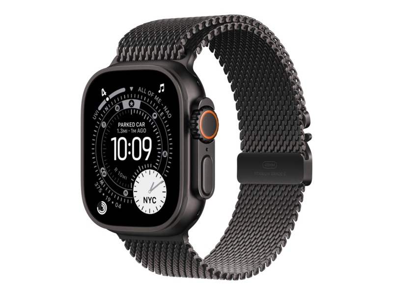 Apple Watch Ultra 3 49mm GPS + LTE Titan (sort) Smartklokker