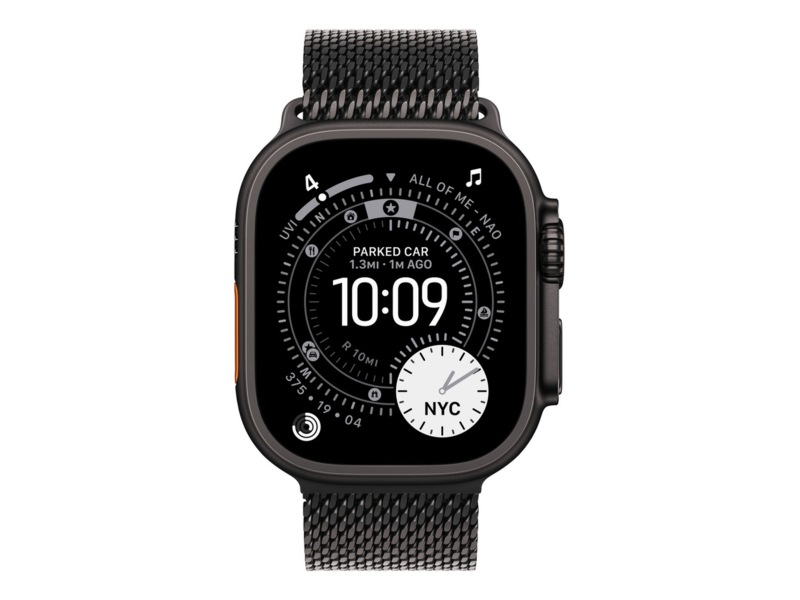 Apple Watch Ultra 3 49mm GPS + LTE Titan (sort) Smartklokker