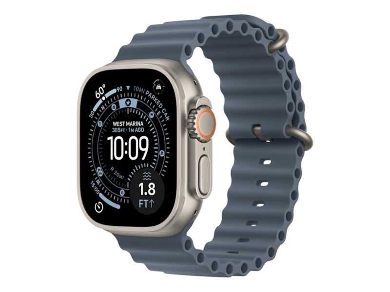 Apple Watch Ultra 3 49mm GPS + LTE Titan (naturlig) Smartklokker