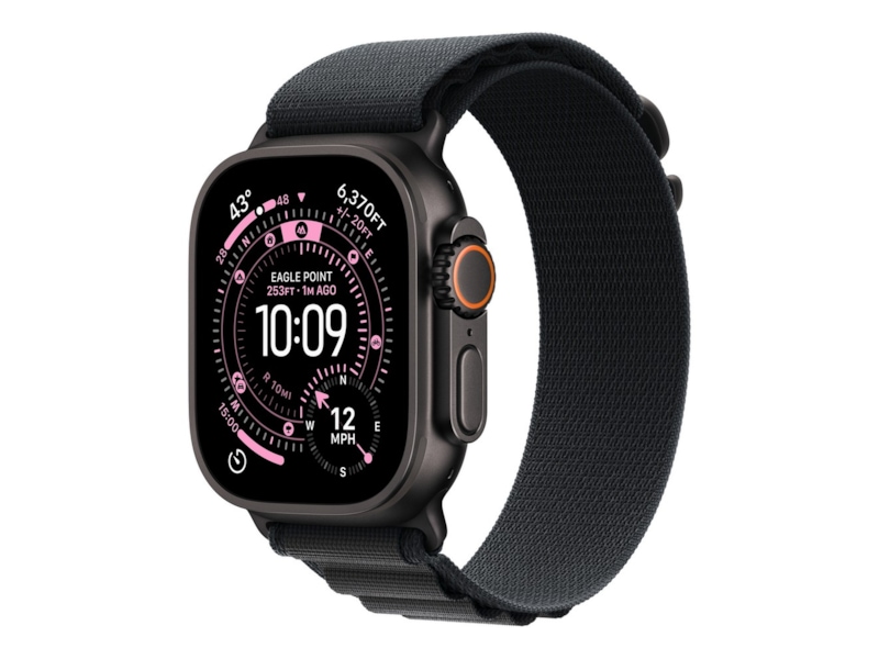 Apple Watch Ultra 3 49mm GPS + LTE Titan (sort) Smartklokker