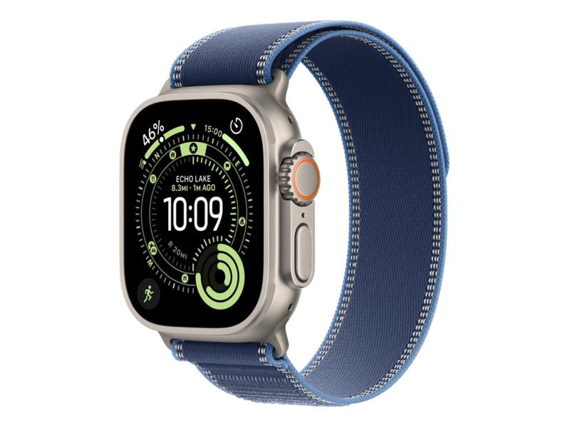 Apple Watch Ultra 3 49mm GPS + LTE Titan (naturlig) Smartklokker