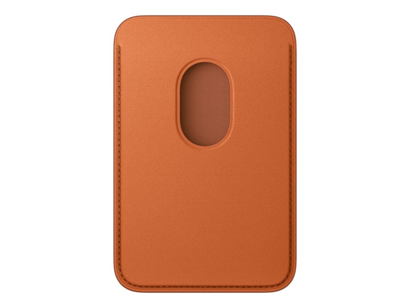 Apple iPhone Lommebok i finvev med MagSafe (reverød) Deksel til mobiltelefon