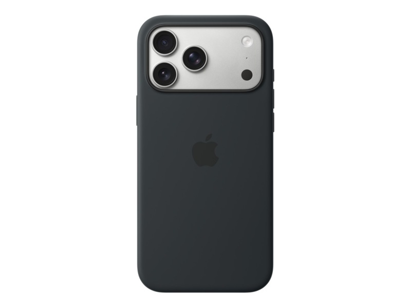 Apple iPhone 17 Pro Max silikondeksel (svart) Deksel til mobiltelefon