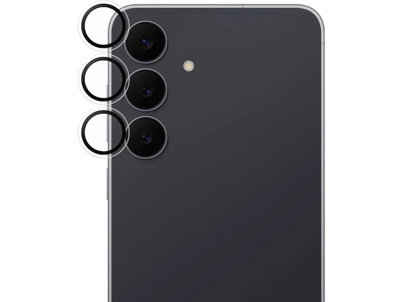 PanzerGlass Galaxy S25 FE Hoops Linsebeskytter (gjennomsiktig) Skjermbeskyttelse