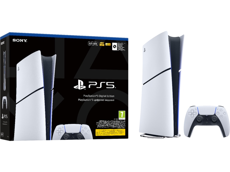 PlayStation 5 Digital Edition 825GB PS5 konsoll