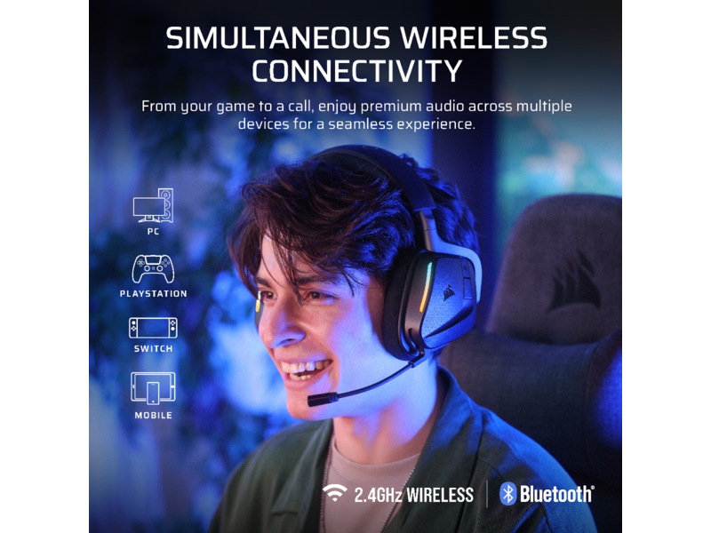 Corsair VOID MAX v2 Trådløst Gamingheadset (sort) Gaming headset