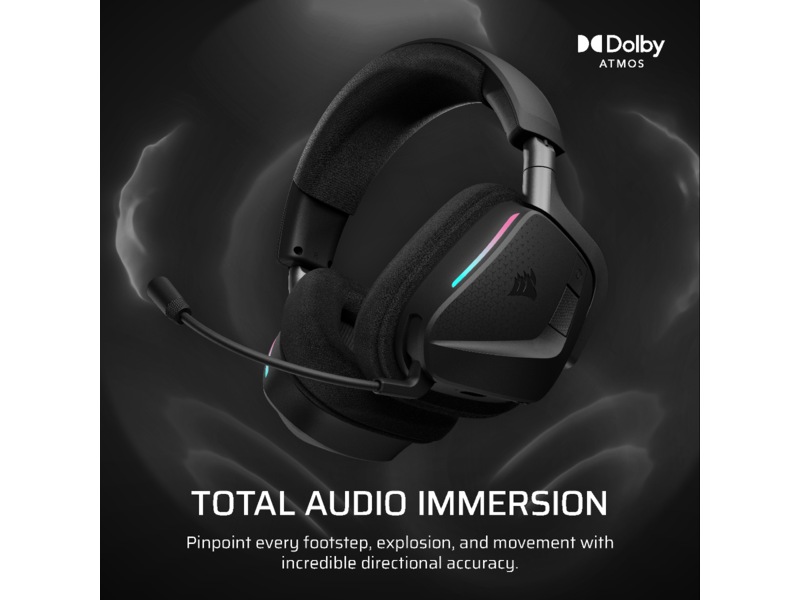 Corsair VOID MAX v2 Trådløst Gamingheadset (sort) Gaming headset