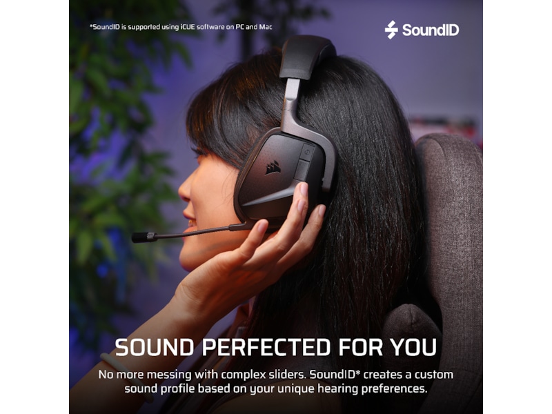 Corsair VOID MAX v2 Trådløst Gamingheadset (sort) Gaming headset