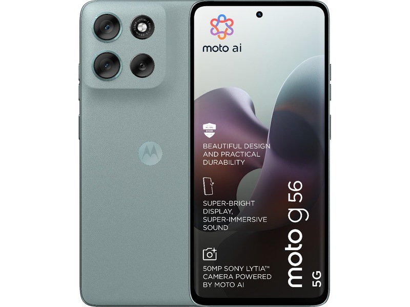 Motorola G56 256GB (gray mist) Mobiltelefoner