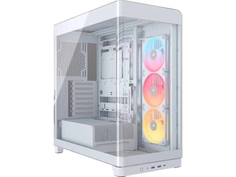 Corsair FRAME 4500X LX-R RGB Mid Tower (hvit) -B-Grade Demo annet i datautstyr