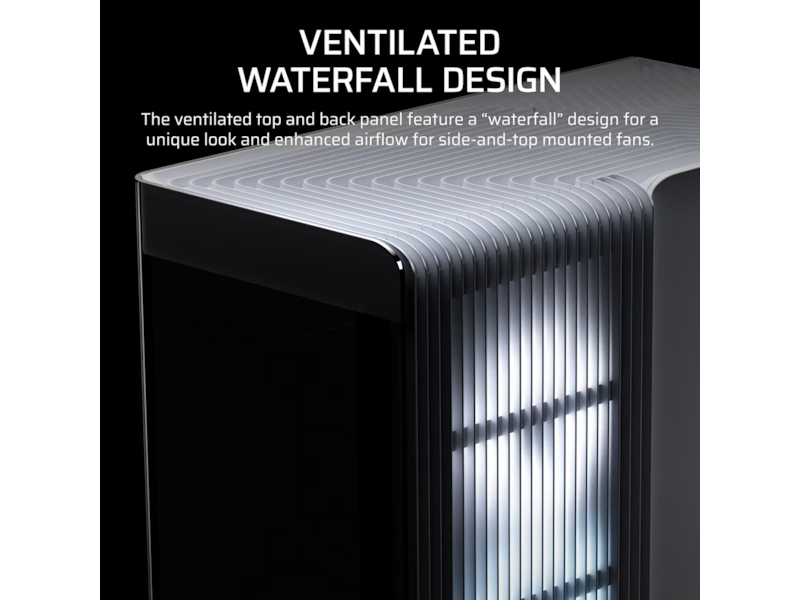 Corsair FRAME 4500X LX-R RGB Mid Tower (hvit) -B-Grade Demo annet i datautstyr