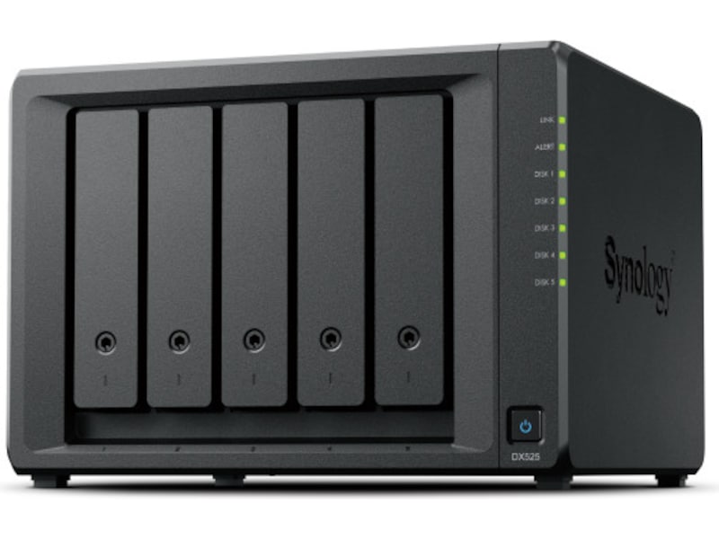 Synology DX525 5-bay utvidelses enhet for 25-serie NAS Nettverkslagring (NAS)