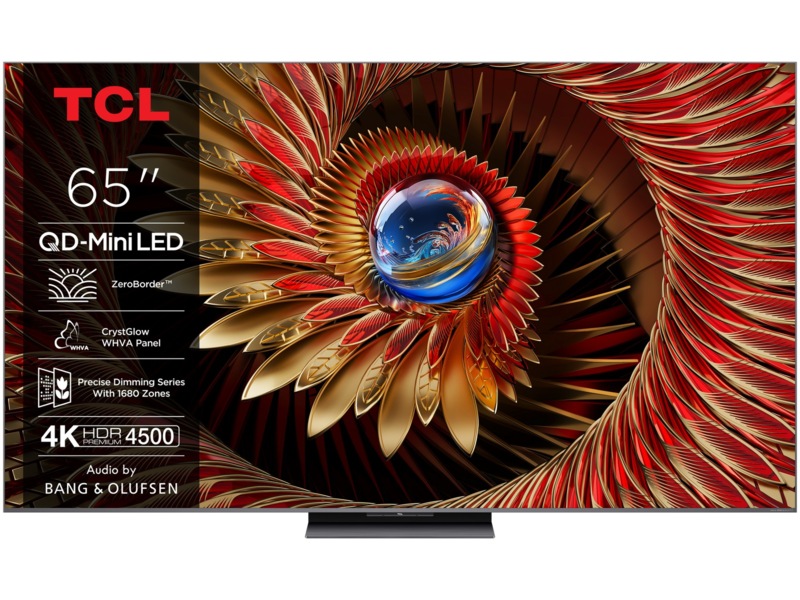 TCL 65" C8K 4K QD-Mini LED Google TV -B-Grade Demo TV/projektor