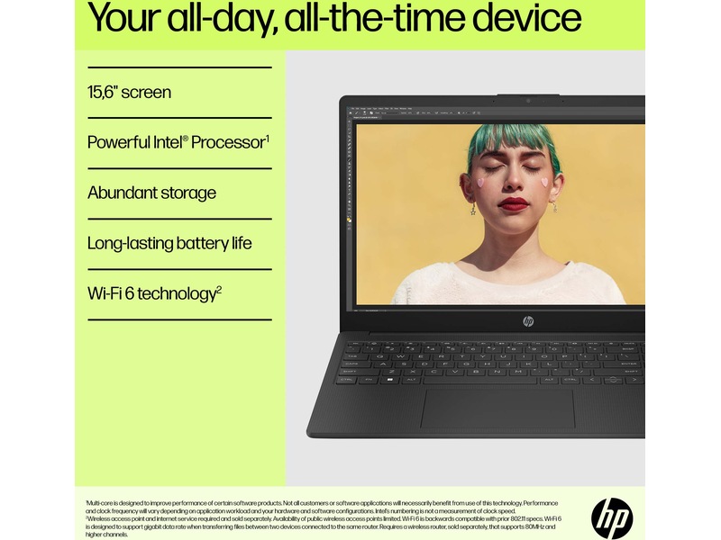 HP Laptop 15-fd0060no 15,6" FHD -B-Grade Demo bærbar PC