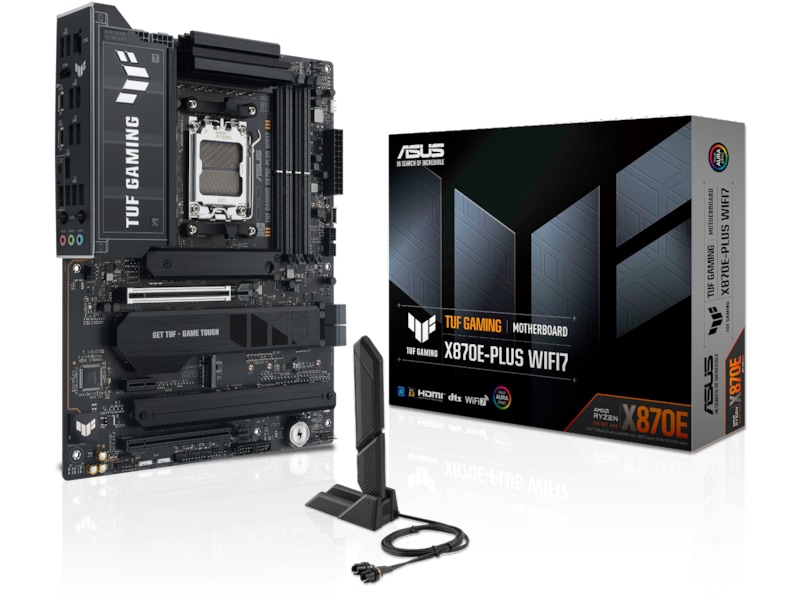 Asus TUF Gaming X870E-PLUS WIFI7 Hovedkort -B-Grade Demo hovedkort