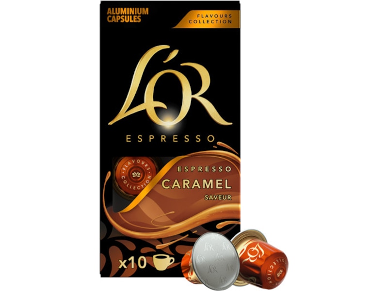 L'OR Espresso Caramel, 10-pakke Kaffekapsler