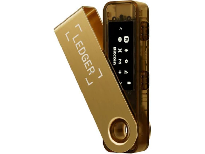 Ledger Nano S Plus maskinvarelommebok for krypto gull Antivirus / Sikkerhet