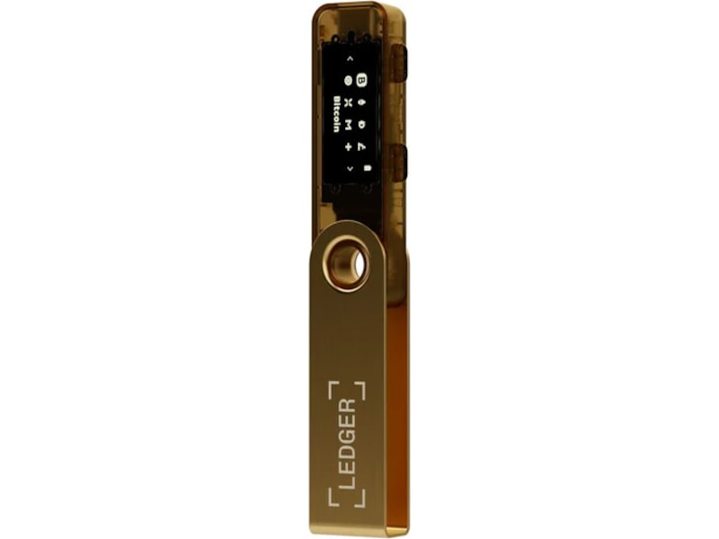 Ledger Nano S Plus maskinvarelommebok for krypto gull Antivirus / Sikkerhet