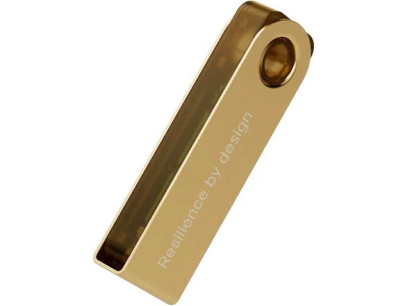 Ledger Nano S Plus maskinvarelommebok for krypto gull Antivirus / Sikkerhet