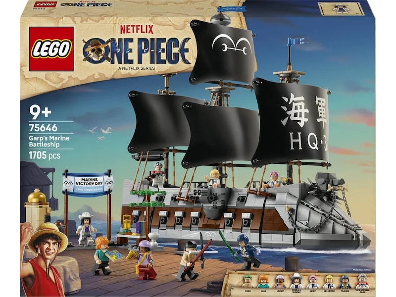 LEGO One Piece Garps marinfartøy 75646 