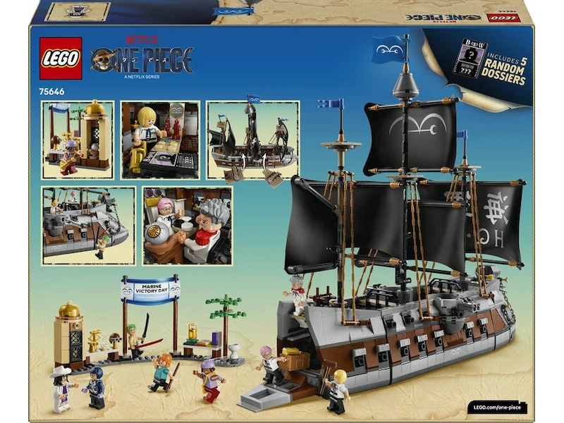 LEGO One Piece Garps marinfartøy 75646 