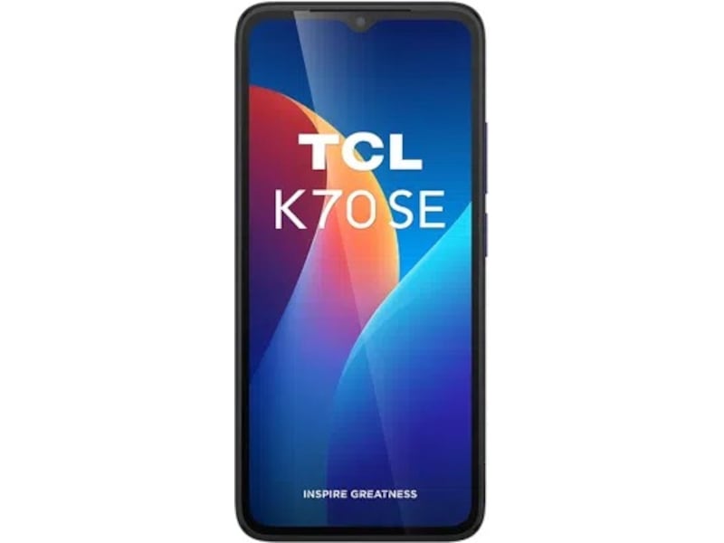 TCL K70 SE 64GB (indigo sort) Mobiltelefoner