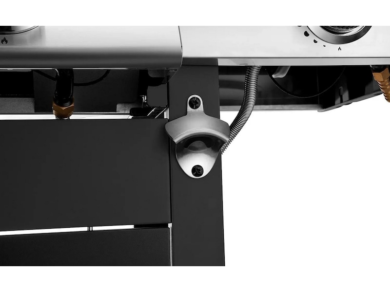 Austin and Barbeque Klassisk gassgrill med seks brennere og sidebord Grill