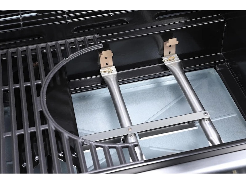 Austin and Barbeque Klassisk gassgrill med seks brennere og sidebord Grill