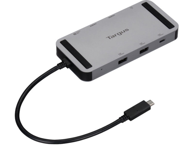 Targus USB4 140W Dual Video Mobile Dock (sølv) Dockingstasjon & USB-HUB