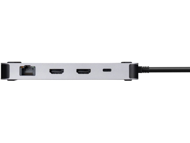Targus USB4 140W Dual Video Mobile Dock (sølv) Dockingstasjon & USB-HUB
