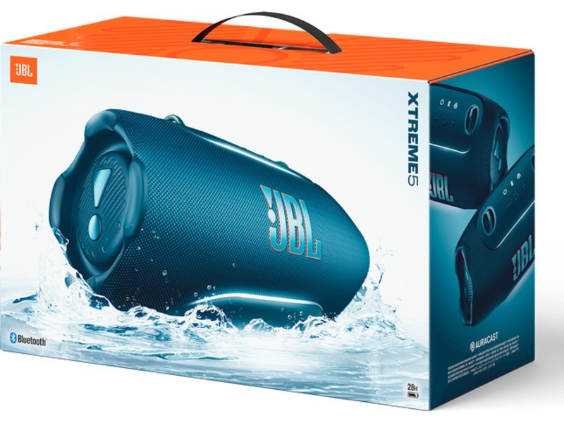 JBL Xtreme 5 bærbar høyttaler med Bluetooth (blå) Trådløs / Bluetooth-høyttaler