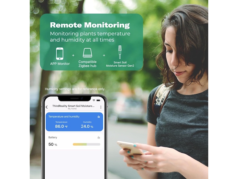 THIRDREALITY Smart Soil Moisture Sensor Gen2 Sensorer