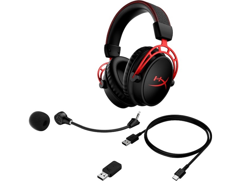 HyperX Cloud Alpha Trådløst Gaming Headset (sort) -B-Grade Demo headset