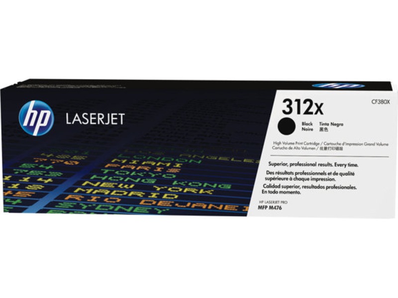 HP Toner 312X Sort -B-Grade Demo skrivere