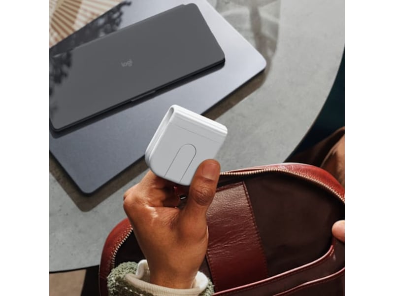 Logitech Mobi Fold trådløs mus (offwhite) Mus