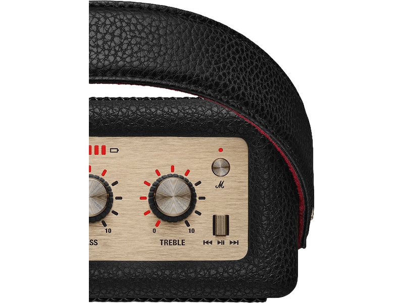 Marshall Stockwell III Black & Brass Trådløs / Bluetooth-høyttaler