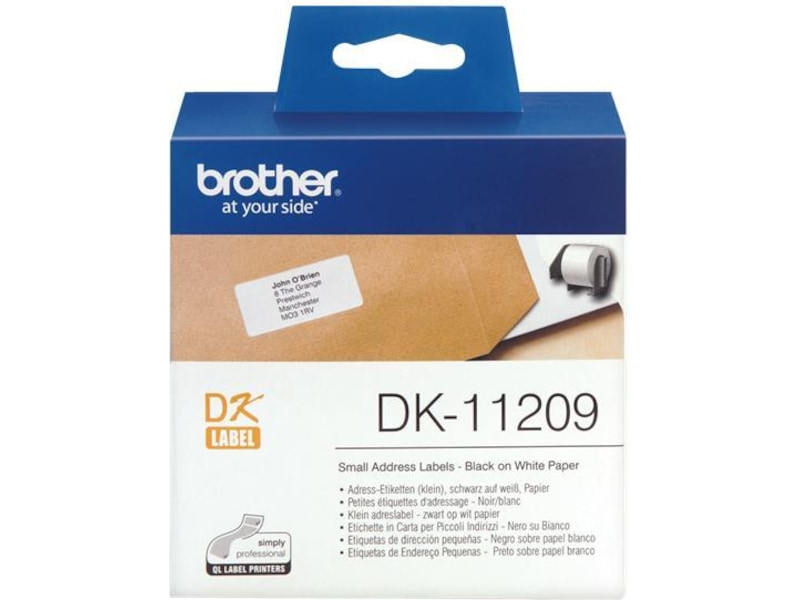 Brother Adresseetiketter rull à 800 stk Label-produkter