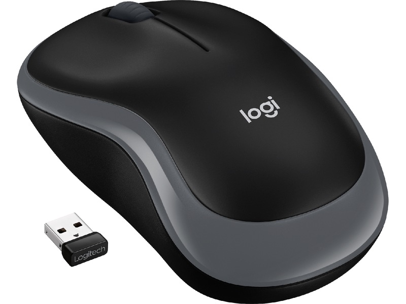 Logitech M185 Trådløs Mus Swift Grey Mus