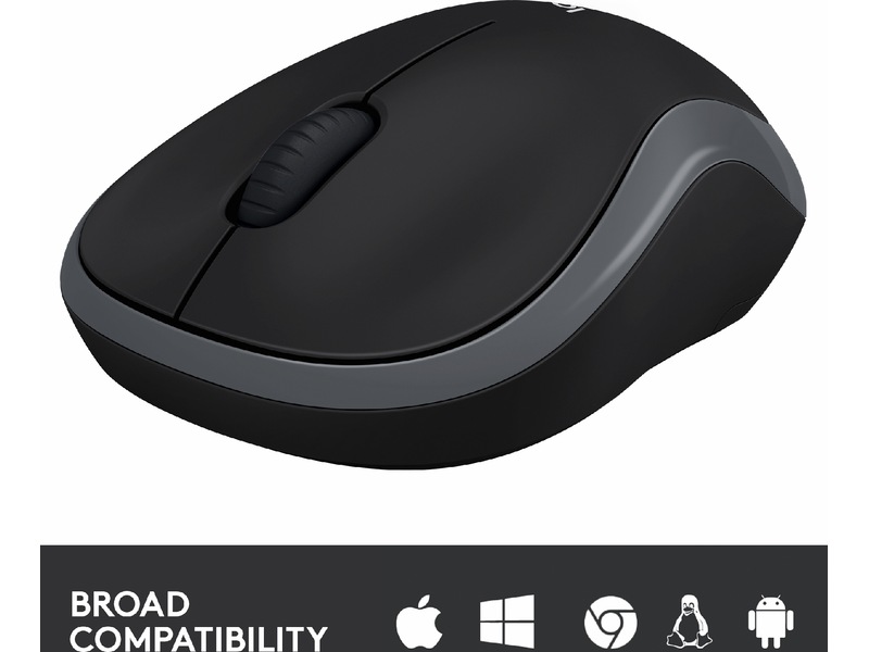 Logitech M185 Trådløs Mus Swift Grey Mus