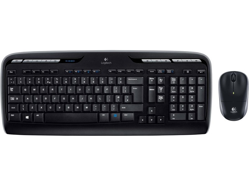 Logitech MK330 Combo Trådløs Mus & tastatur -kombipakker