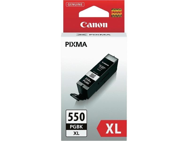 Canon Blekk PGI550XL PGBK ink black 22m Blekkpatroner