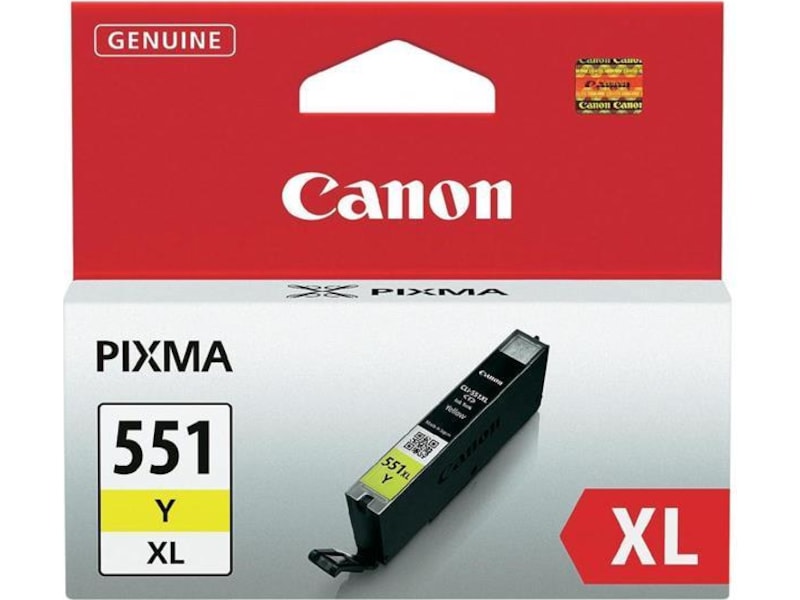 Canon Blekk CLI-551XL Gul Blekkpatroner