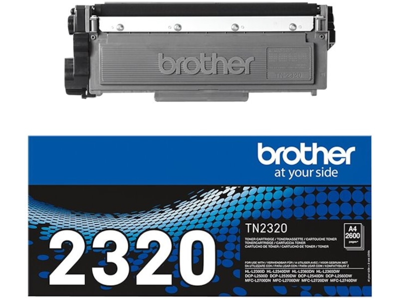 Brother Toner TN2320 Sort Lasertoner