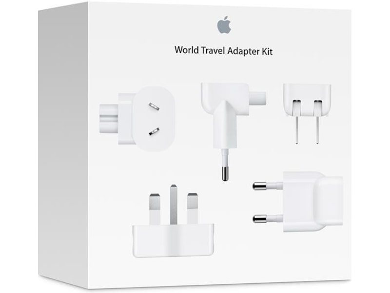 Apple World Travel Adapter Kit (hvit) Kabeladaptere & overganger