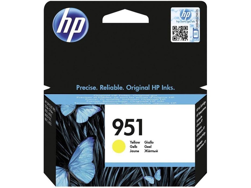 HP Blekk 951 Gul Blekkpatroner