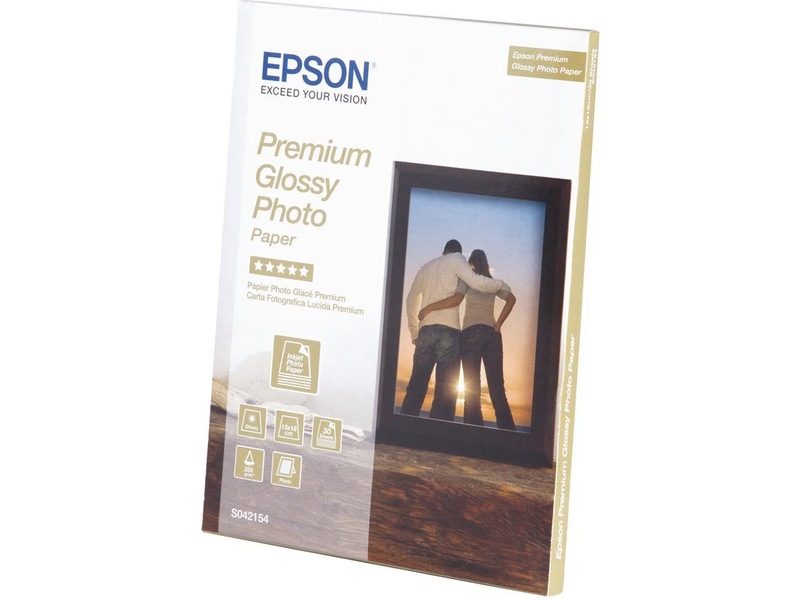 Epson 13x18 Premium Glossy Photo Paper Papir