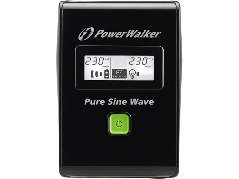 BlueWalker PW UPS VI 800 SW Schuko UPS og UPS batteri